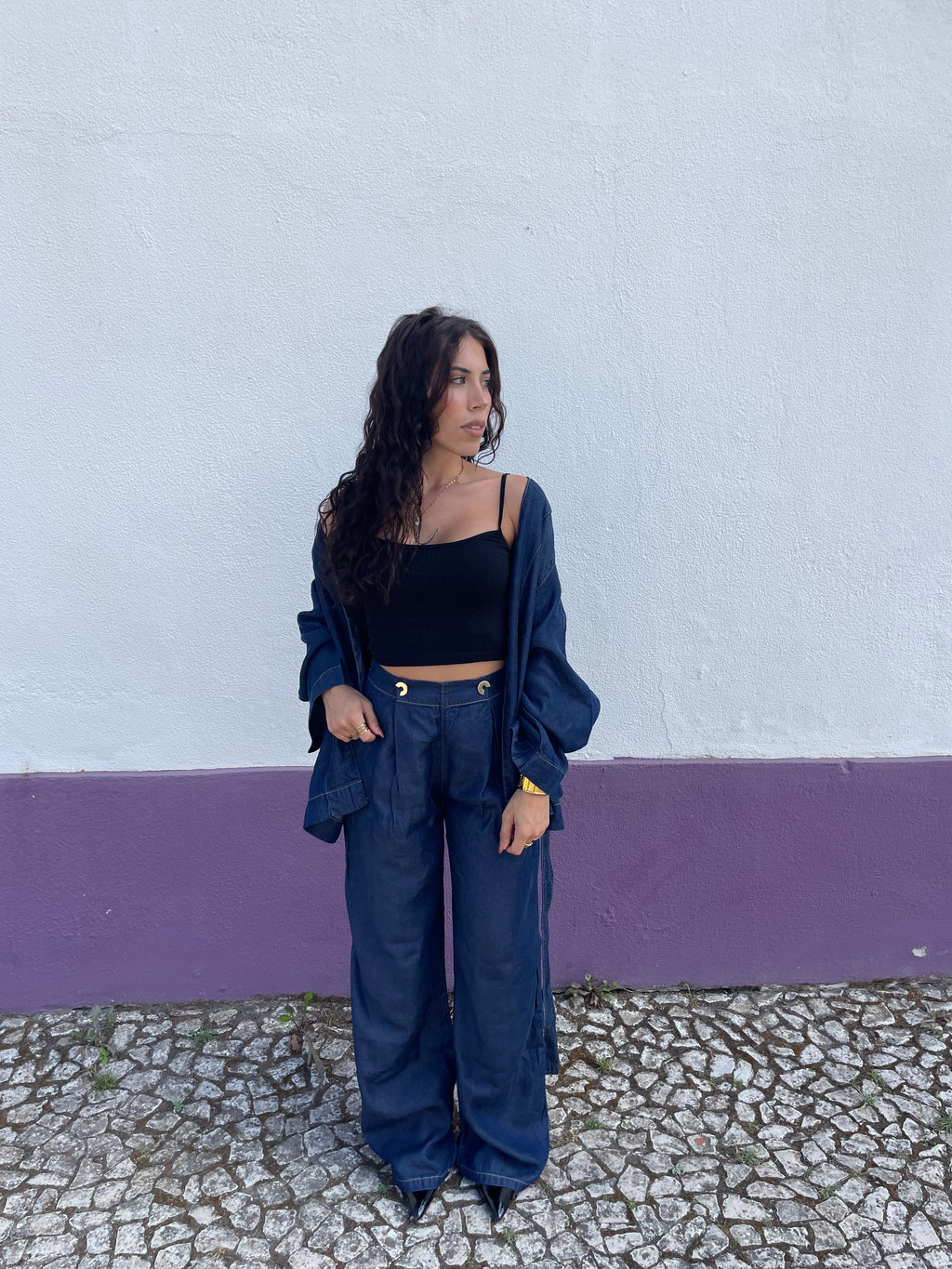 Conjunto de ganga oversize