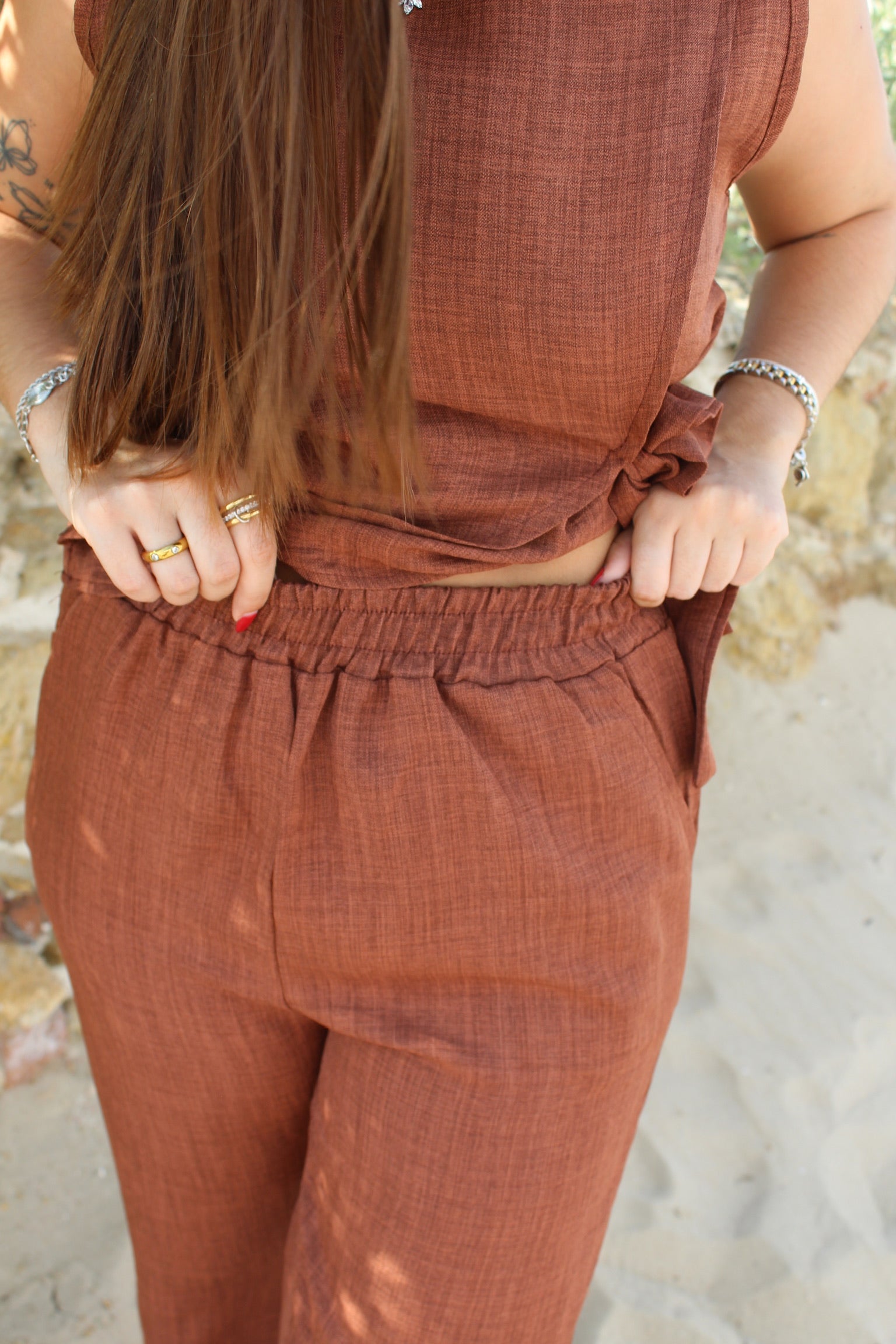 Conjunto com atilho