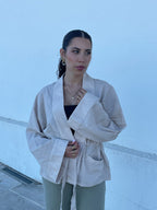 Kimono bege