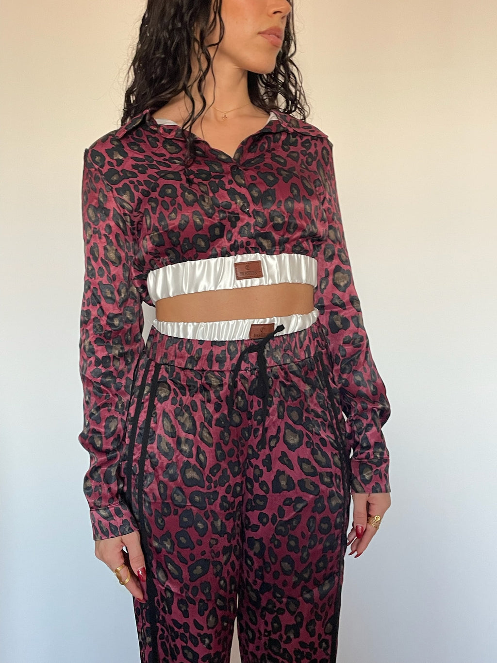 Conjunto bordô tigresa