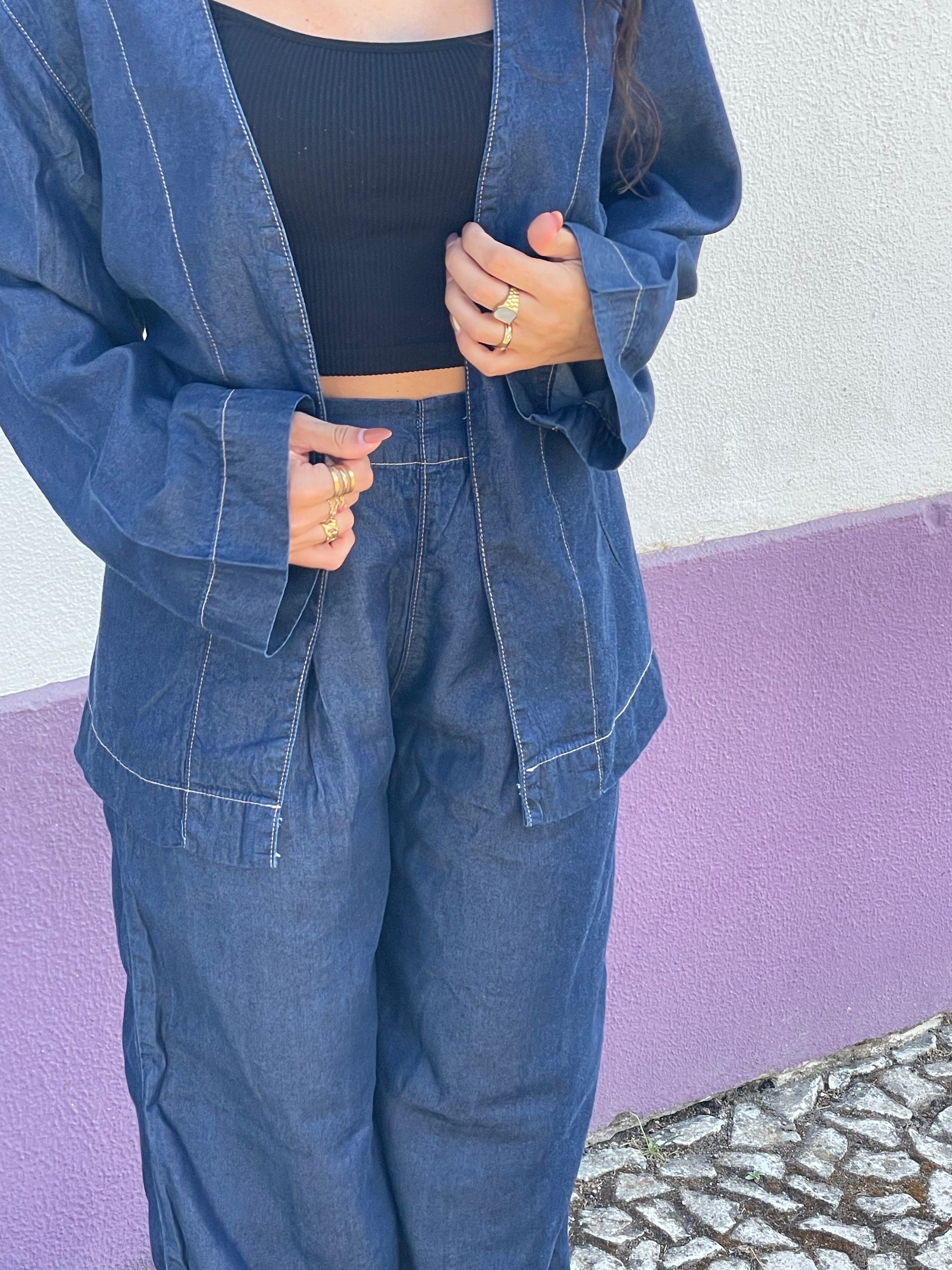 Conjunto de ganga oversize