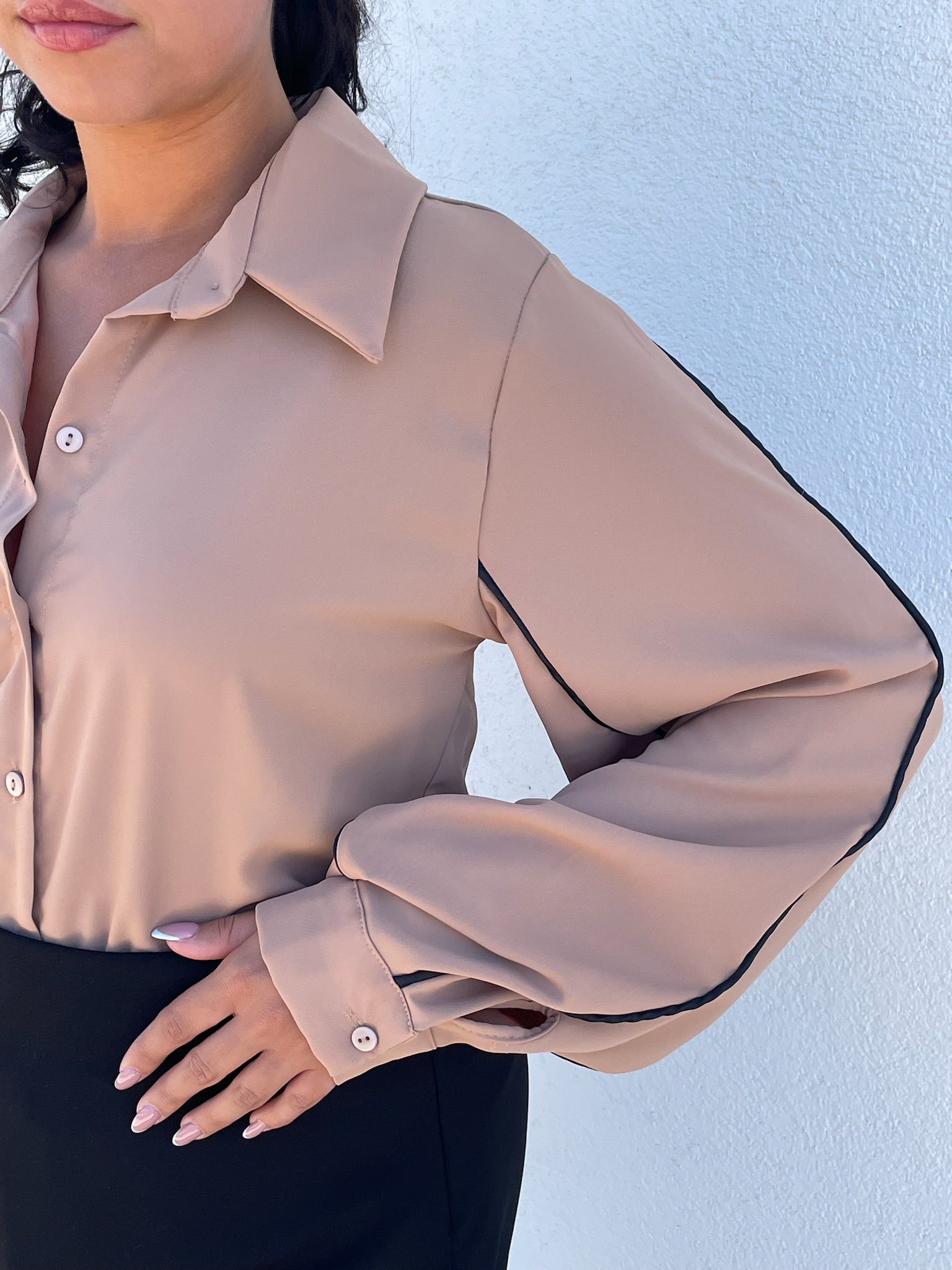 Camisa bege