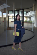 Vestido licra cinza
