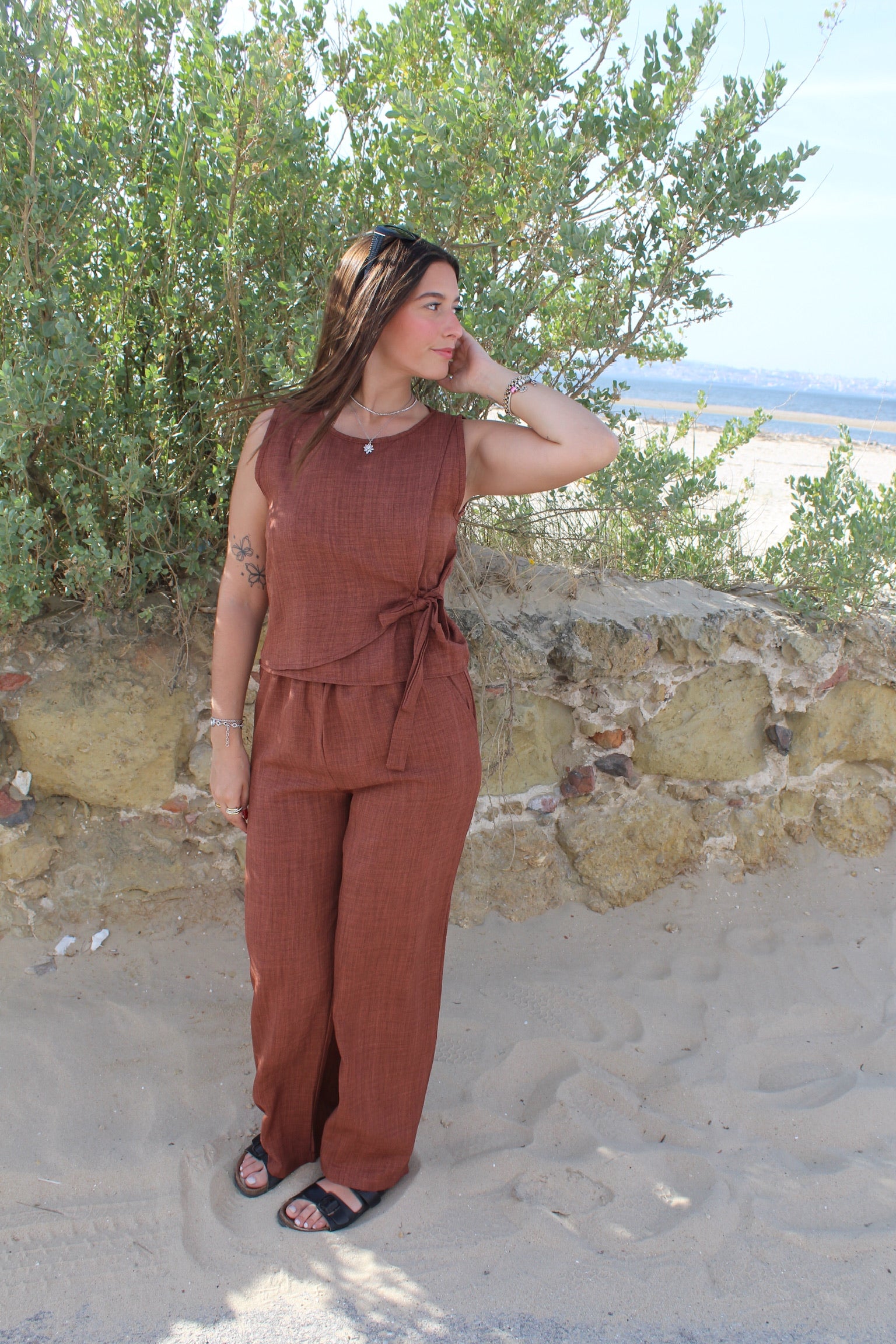 Conjunto com atilho