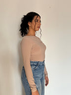 Blusa corte assimétrico