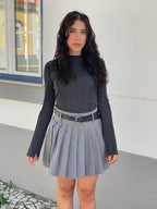 Saia plissada