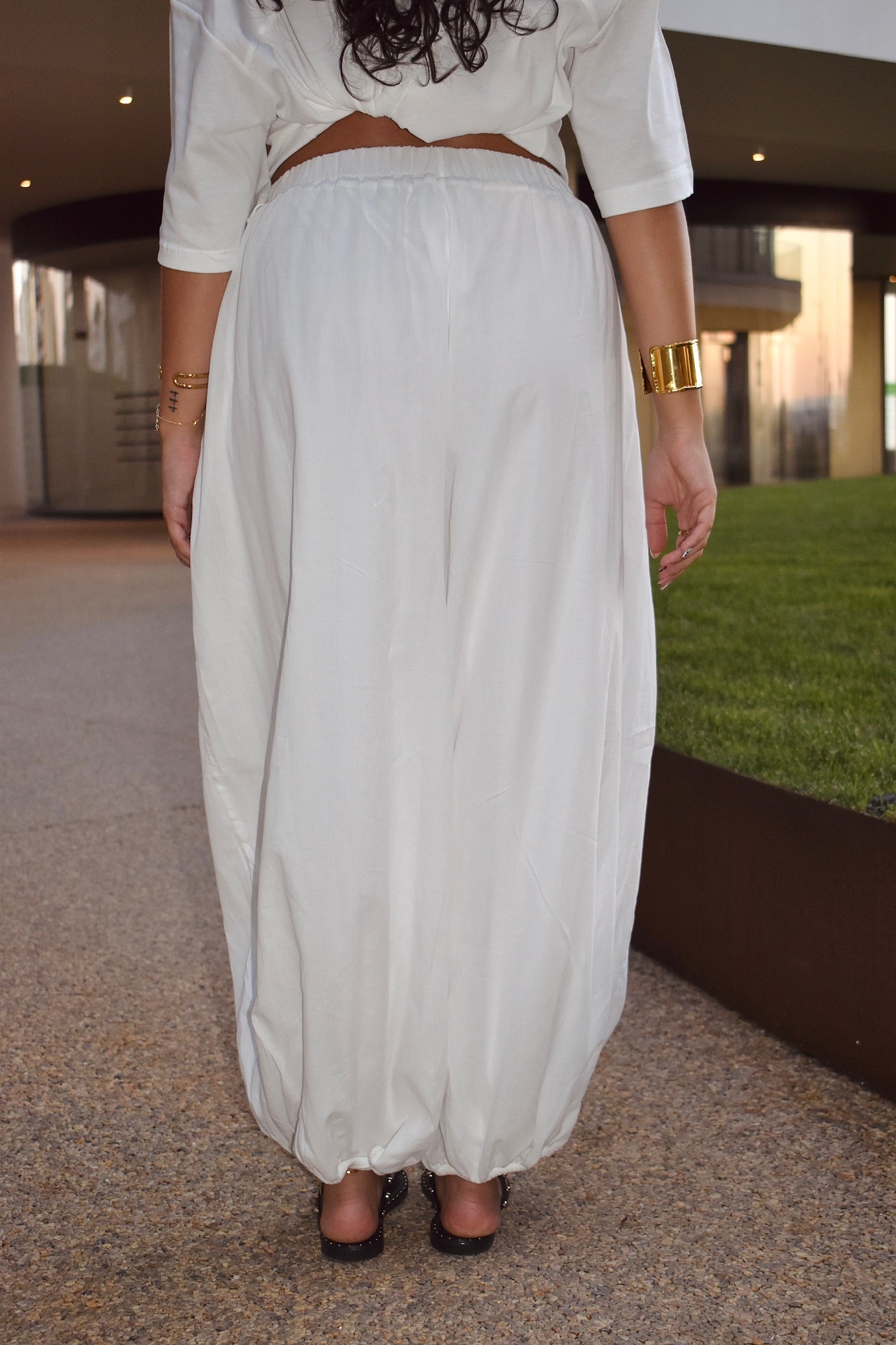 Pantalona branca