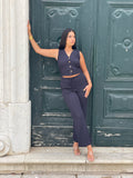 Conjunto azul marinho