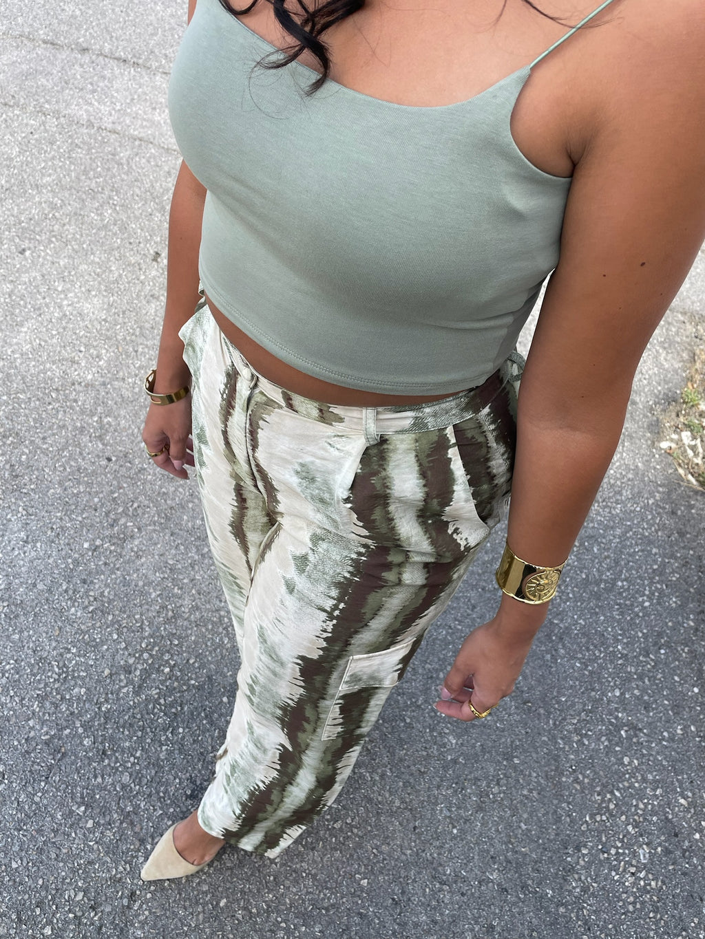 Calça bege