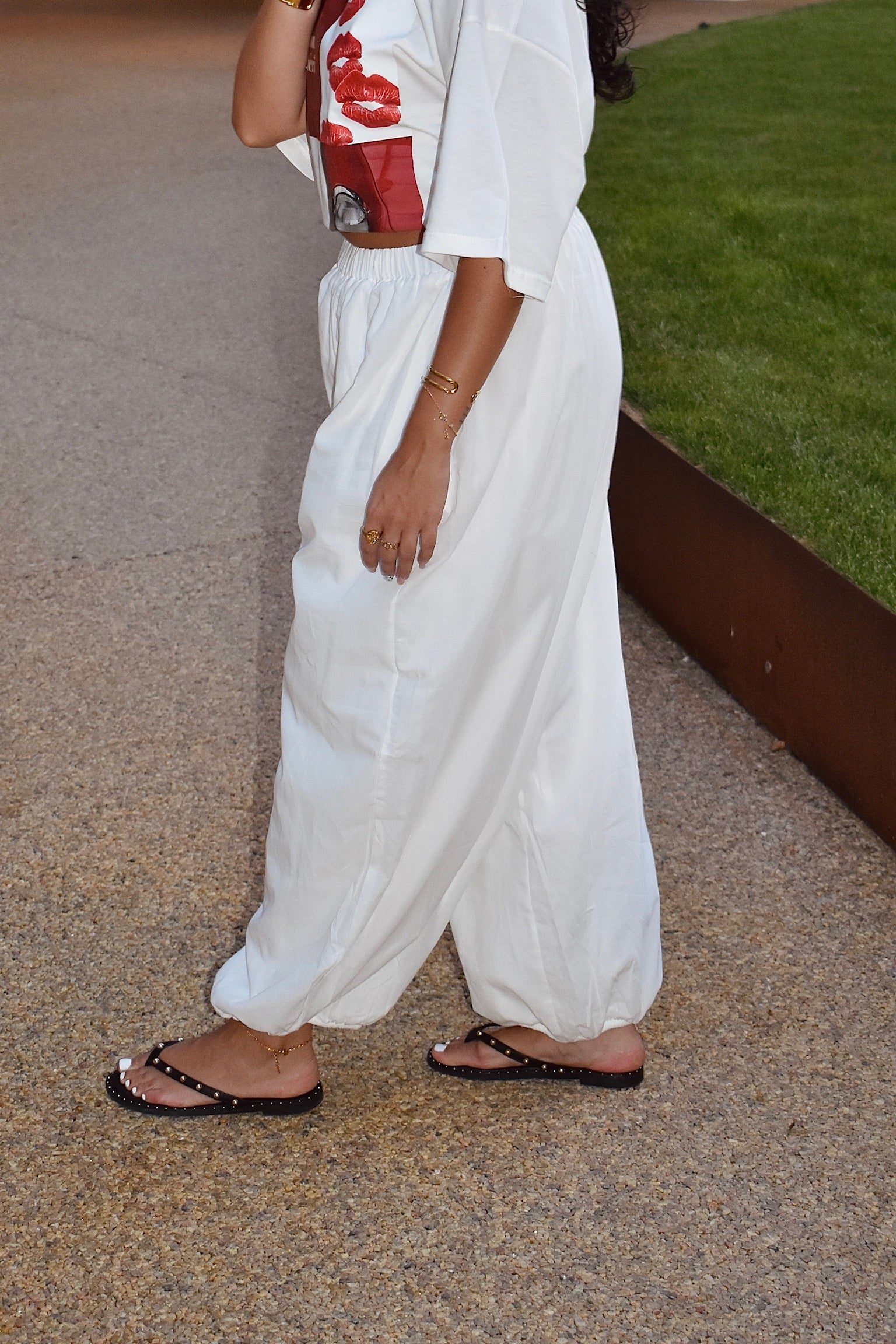 Pantalona branca