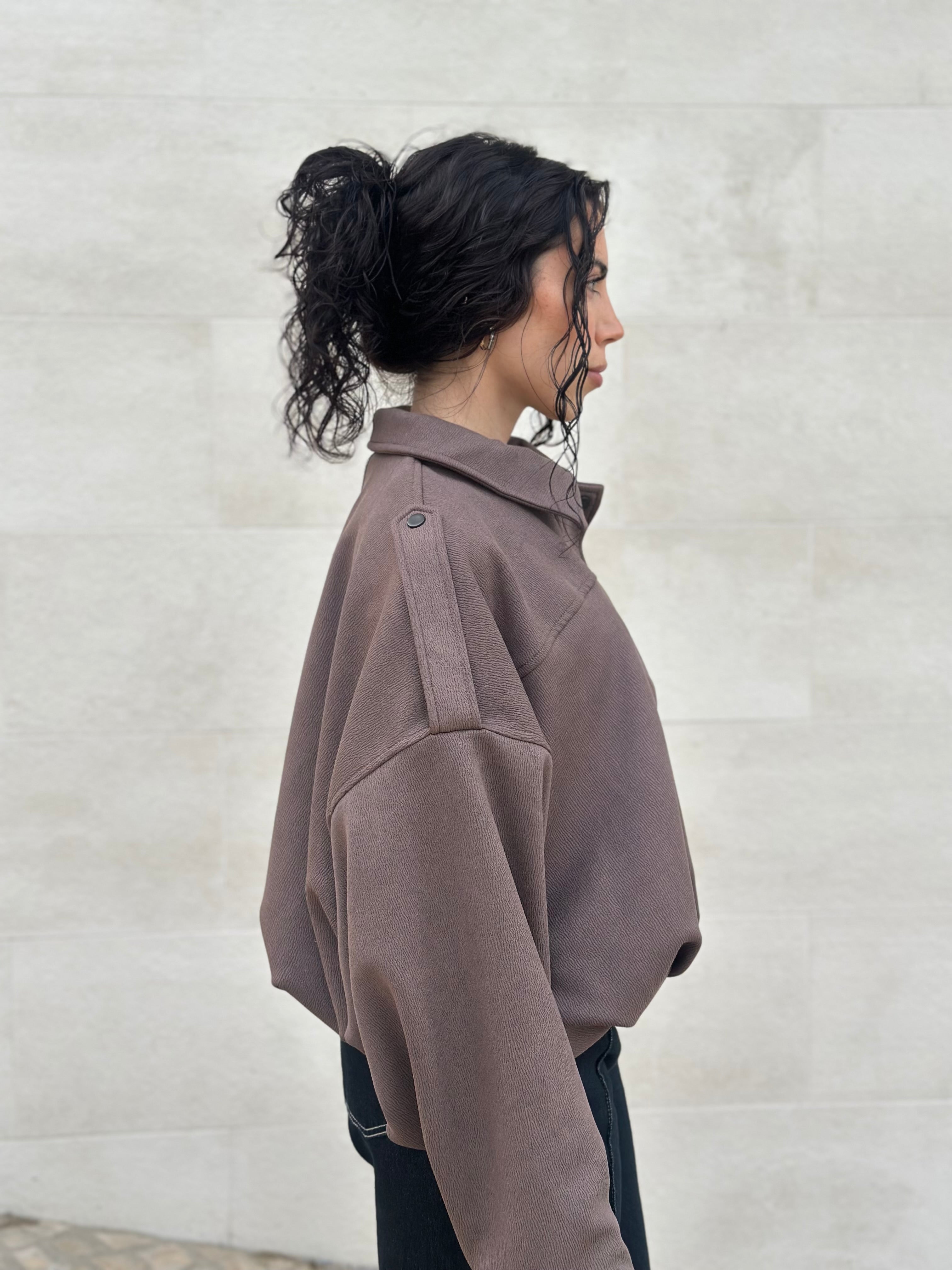 Casaco bomber oversize