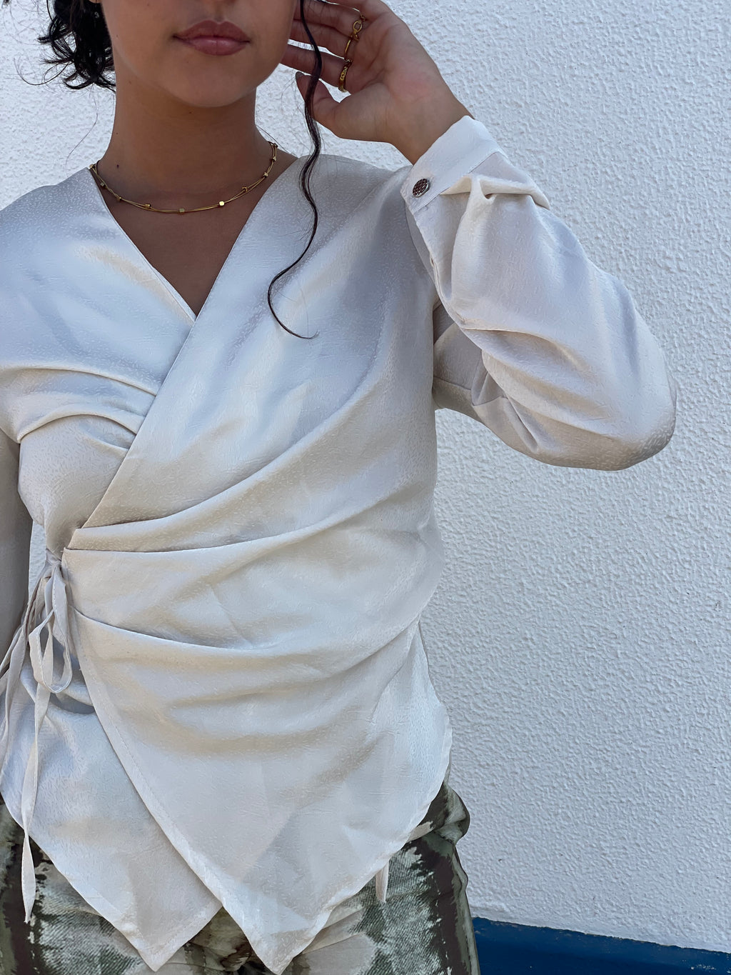Camisa cruzada
