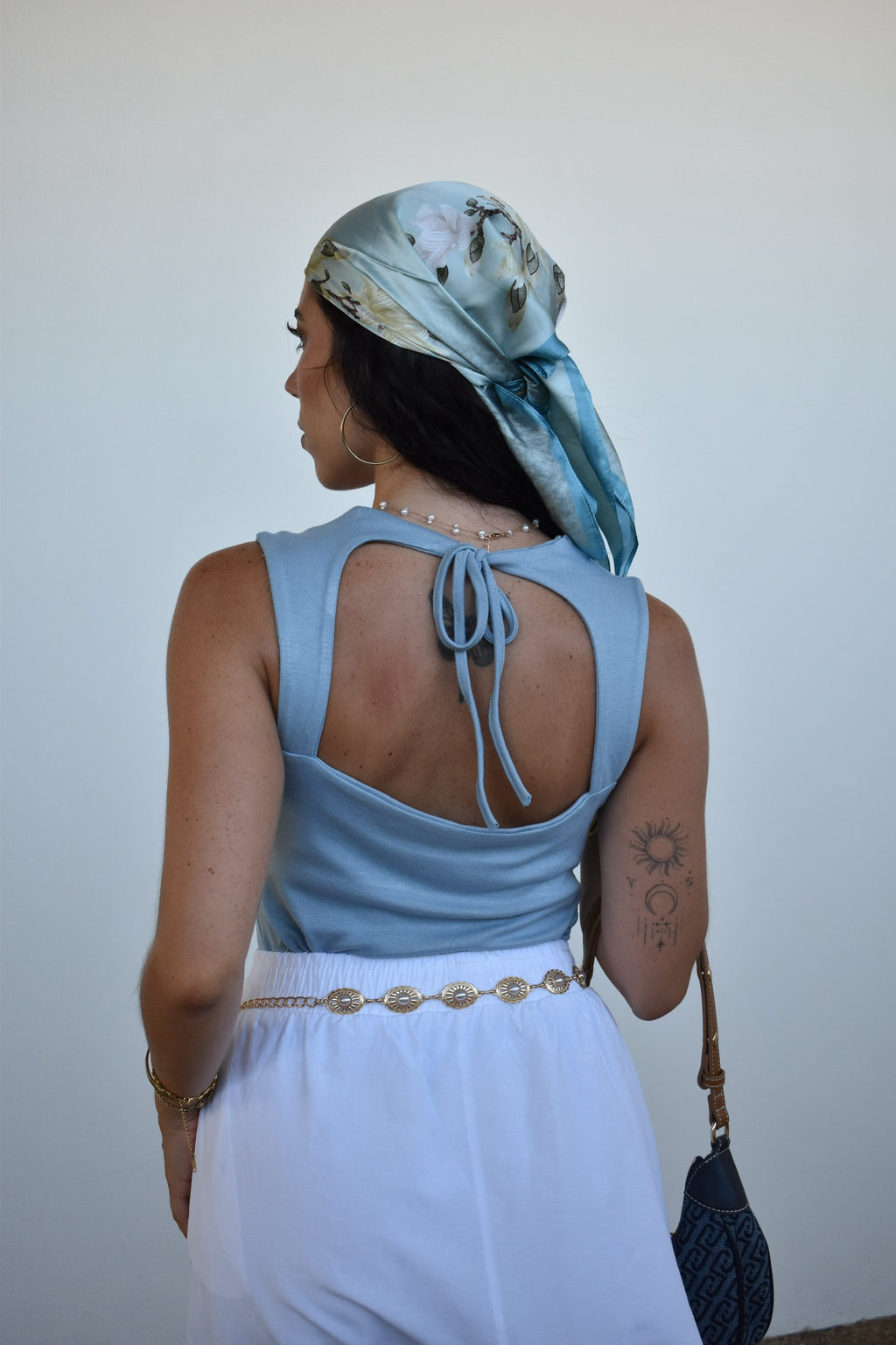 Top azul bebé